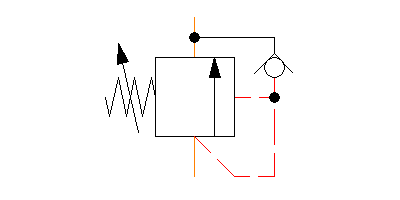 RS220-TBSD160 Port relief and anitcavitation valve